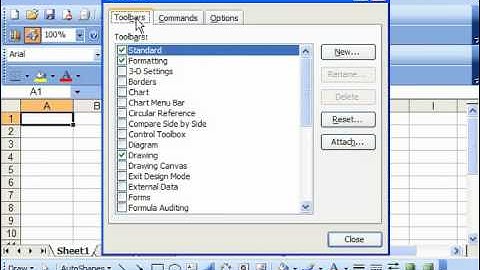 Excel 2003 Tutorial Creating Custom Toolbars Microsoft Training Lesson 34.2