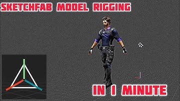 HOW TO RIG SKETCHFAB MODEL  IN PRISMA 3D