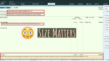 2023 Best Free Tally Prime TDL to increase size of Voucher fields | 77th Tally Small but Smart Trick