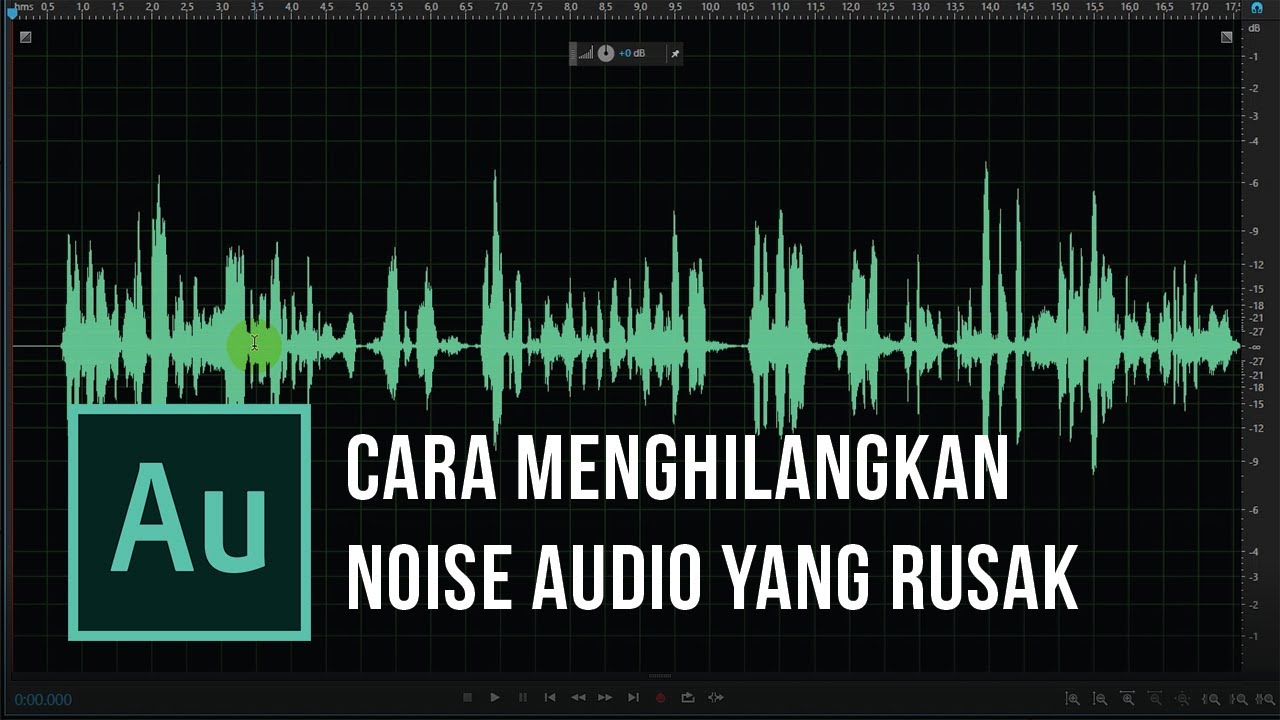 TUTOR CARA MENGHILANGKAN NOISE DI AUDIO MENGGUNAKAN ADOBE AUDITION CC