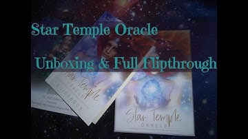 Star Temple Oracle- Unboxing & Full Flipthrough