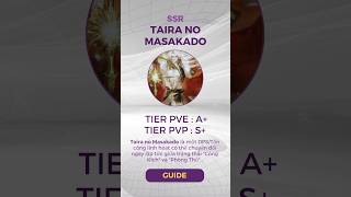 Onmyoji Build Taira No Masakado Bình Tướng Môn Ssr In 20 Second