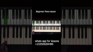 Beginner piano lesson 14