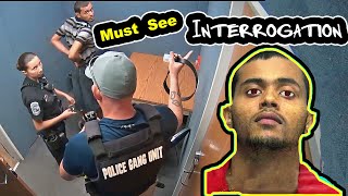 Liar Liar INTERROGATION of the Lying Assassin - Police Interview of Chatty Drive By Shooter in FL