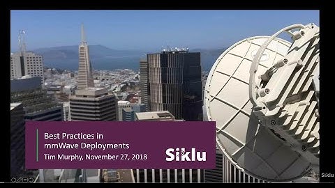 Best practices in deploying and designing mmWave networks [Webinar]