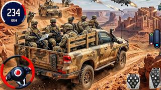 New Army Truck Games 2026 - Modern Army Truck Simulator 3D -  Android Gameplay screenshot 4