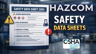 Treinamento sobre Fichas de Dados de Seguranca SDS da HAZCOM EUA Seguranca Quimi