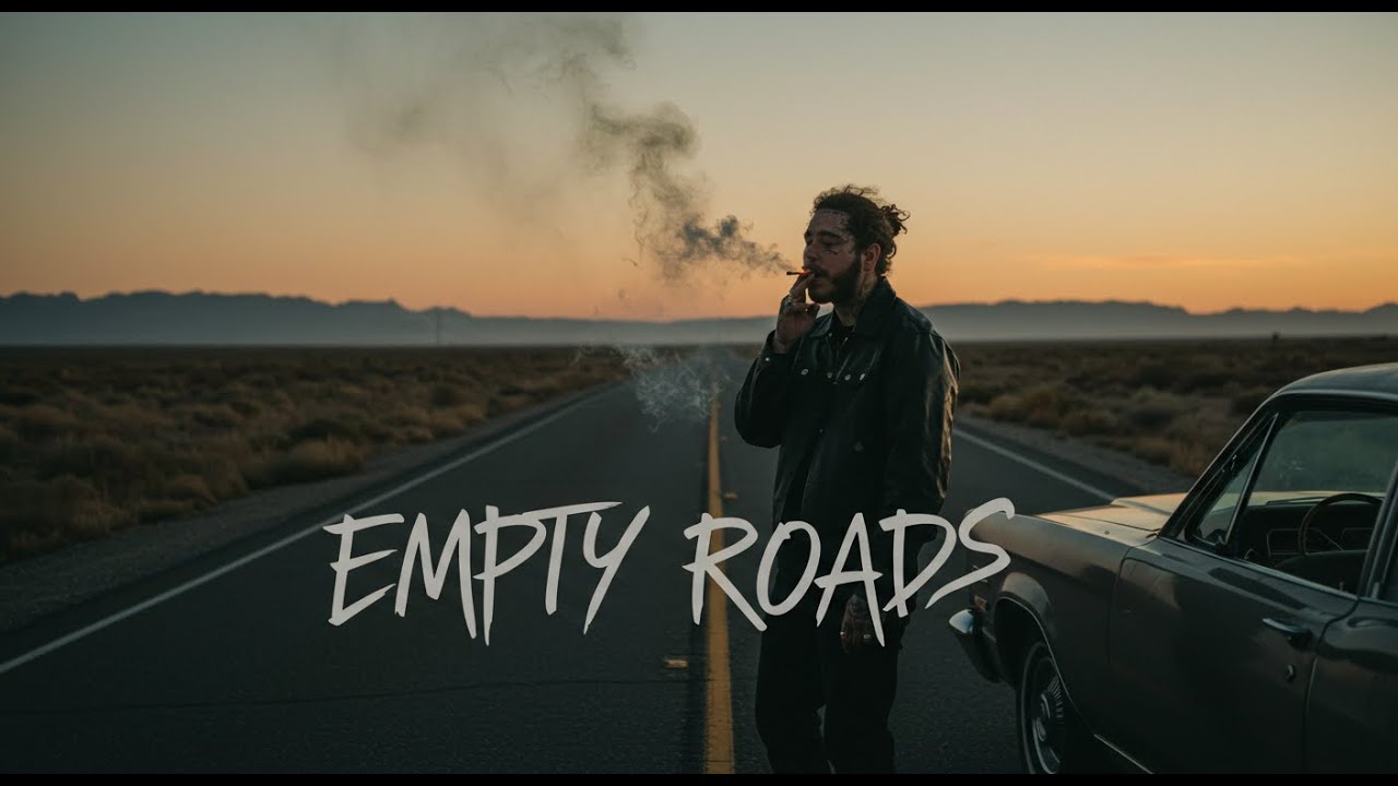 Post Malone - Empty Roads | Lyrics Video auf YouTube ansehen Post Malone - Empty Roads | Lyrics Video auf YouTube ansehen
