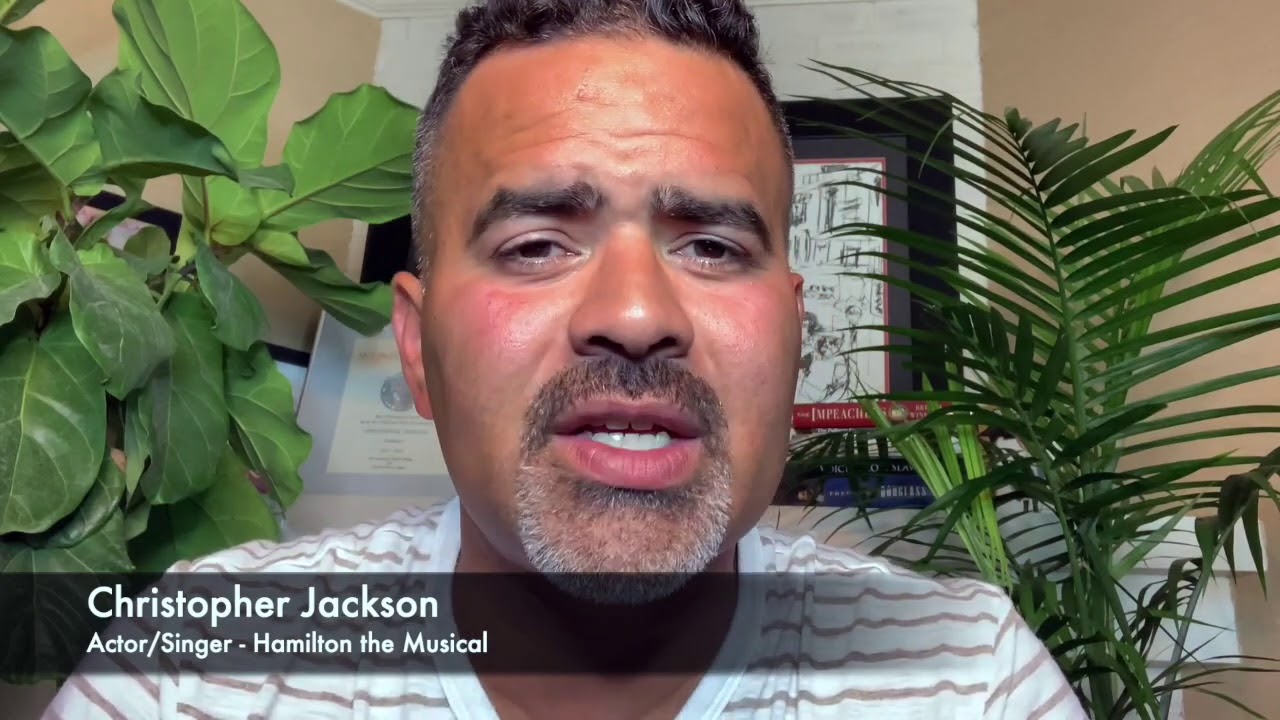 Christopher Jackson Grammy Award Winner YouTube