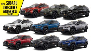 2024 Subaru Crosstrek Wilderness – All Color Options -  Images | AUTOBICS
