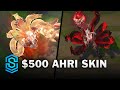 Immortalized legend ahri skin spotlight  prerelease  pbe preview  league of legends