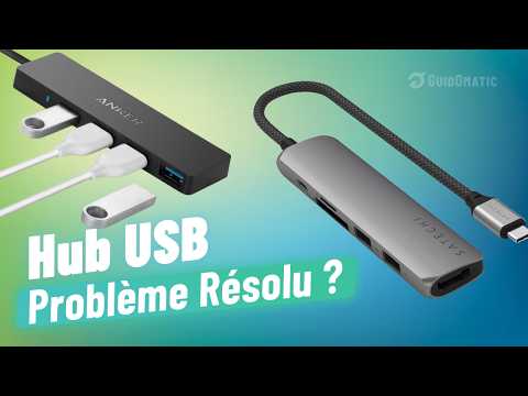 HUB USB (NOUVEAUTÉS) - Comparatif & Guide d'achat 2026! [TOP 3]