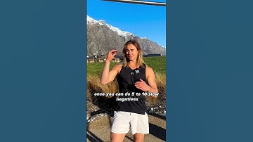 Thumbnail of CANT GET YOUR FIRST PULL-UP? Watch this 🚨 📝 first pull up is always a super tough milestone to