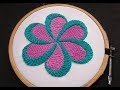Hand Embroidery - Raised Buttonhole Stitch