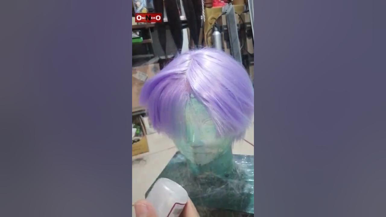 Tutorial Dragon ball Z Trunks wig parte 1 YouTube