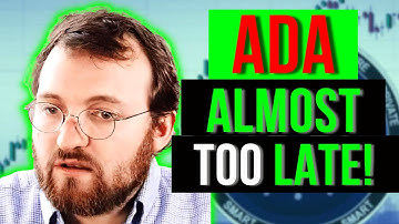 ADA I Charles Hoskinson: Buy Cardano (ADA) Before It Is TOO LATE!