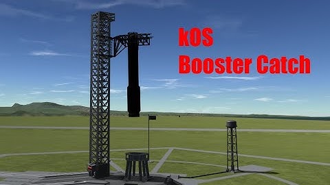 Catching a Booster with kOS - Kerbal Space Program