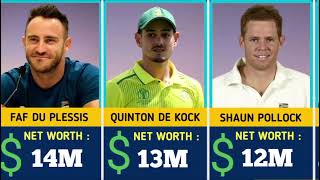 Celebrity South African Cricketers And Their Net Worth Wealth