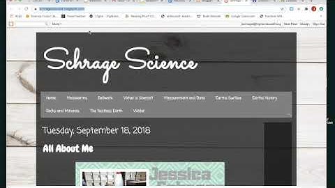 Submitting blog to classroom