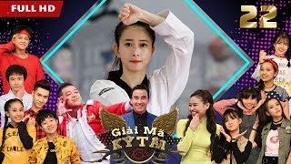 GENIUSES DECIPHER| #22 FULL| Beautiful Taekwondo girl Chau Tuyet Van performs martial art in ao dai