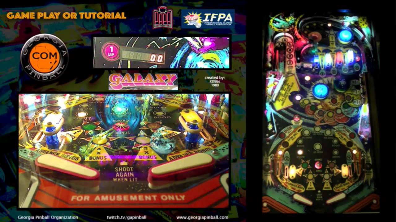Stern Galaxy Pinball YouTube