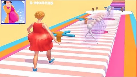 Pregnant Run Gameplay All Levels 1-6 (iOS/Android)