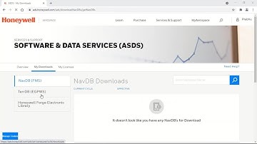 EGPWS Download TDB media from MyAerospace | Honeywell Aerospace