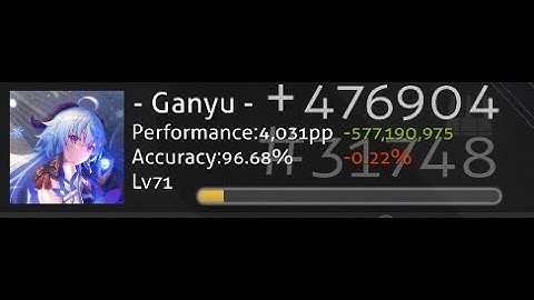 average 6 digit osu! player in 2023 (new top play)