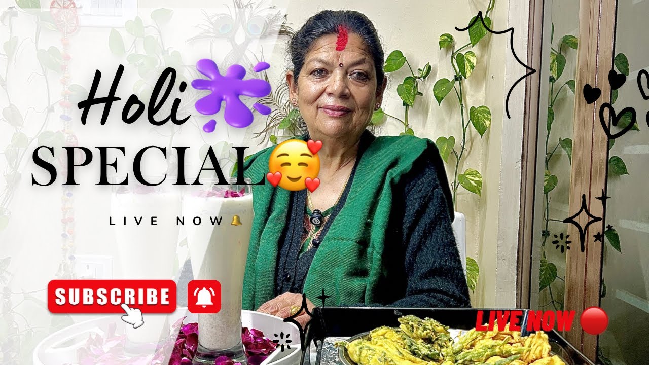 Part-2 Holi special🫟Mixed Pakode LIVE 😍 | Crispy Pakora Recipe at Home🏠 | Ep 1 (Pt 2)