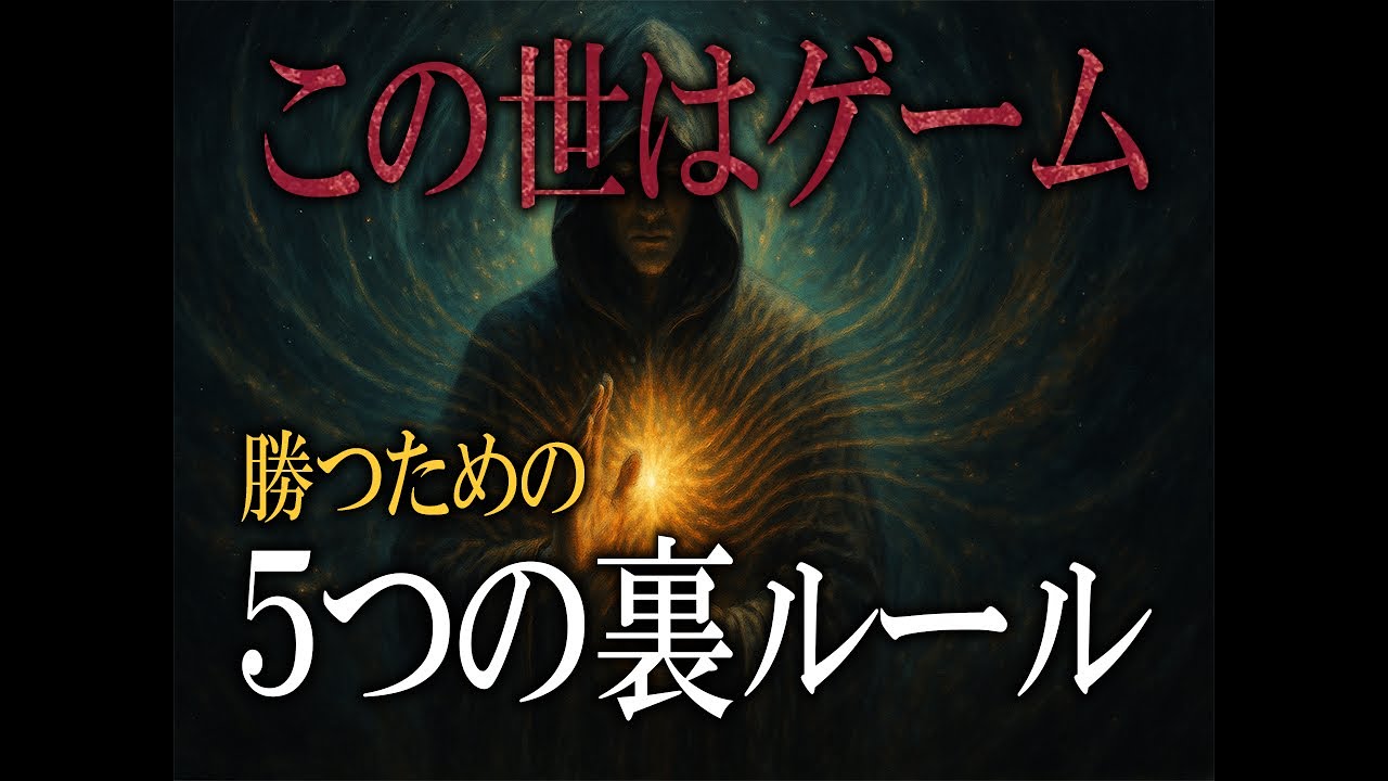 この現実世界で勝利する、５つのルール 【サロン用動画】【一部公開】