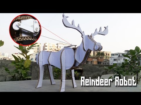 Santa and His Reindeer Robot | How to Make Electric Reindeer Robot | JAHIRUL