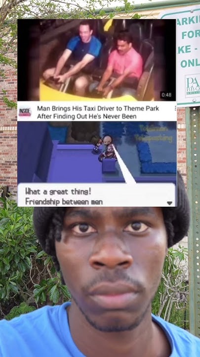 Man Brings His Taxi Driver To Theme Park Man Brings His Taxi Driver to Theme Park After Finding Out He's Never