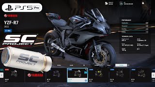 RIDE 5 | Customize Full Carbon Yamaha R7 SC Project Gameplay [4K PS5 Pro]