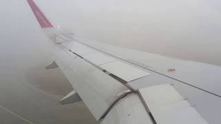 Extreme Hard Landing at Budapest Airport * Foggy * screenshot 1