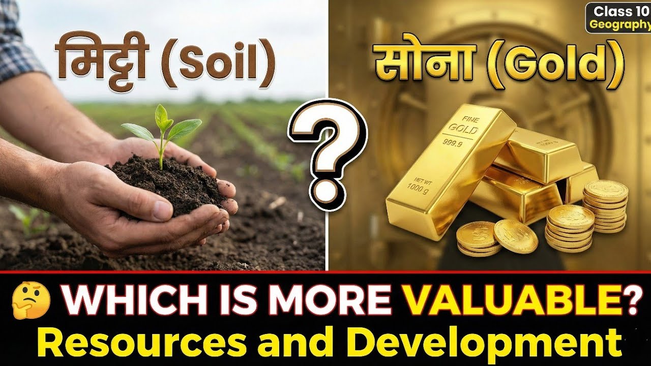 🌍 संसाधन एवं विकास | Resources and Development | Class 10 Geography – Chapter 1 | NCERT