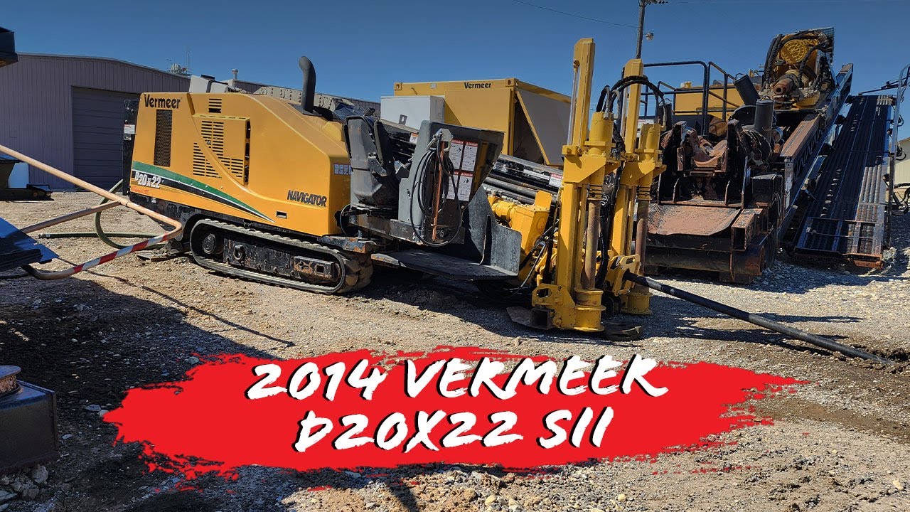 2014 Vermeer D20x22 Series II demo | SOURCE: HDD - YouTube