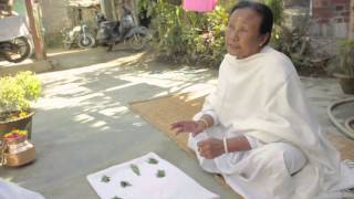 At the home of Ima Dhoni Amibi, teachings by the Maibi of Manipur. Part 1