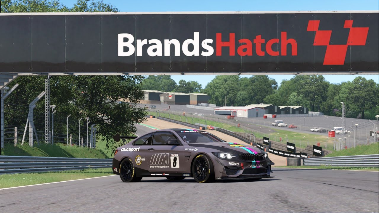 Automobilista 2: Brands hatch indy - Online mp game/BMW GT4/PC/4K