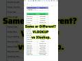 vlookup vs xlookup compression. #googlesheets #excel #office #vlookup #xlookup