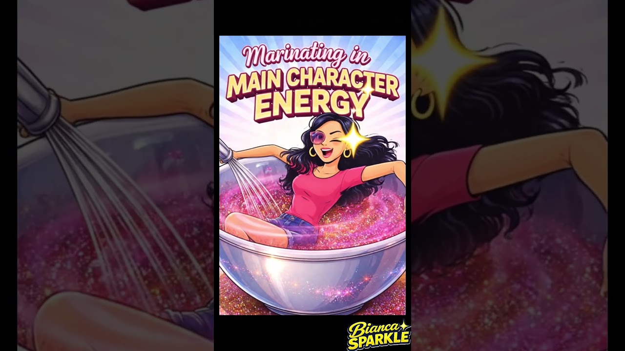 Marinating in Main Character Energy ✨ Confidence, Self-Belief & Sparkle Motivation