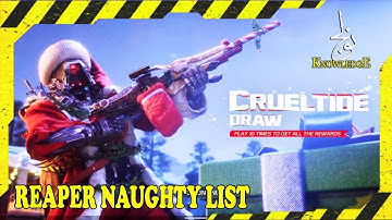 *NEW* LEGENDARY PKM RED NOSE REVENGE + REAPER NAUGHTY LIST IN CALL OF DUTY MOBILE  l 2022