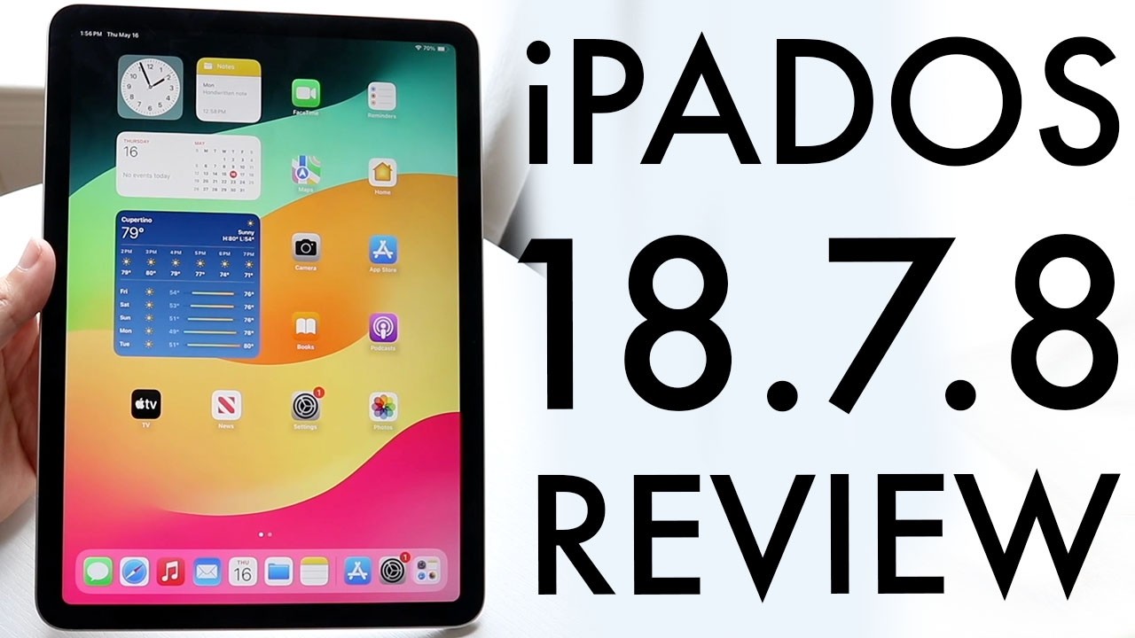 iPadOS 18.7.8 Review! (New Features, Changes & More) - YouTube