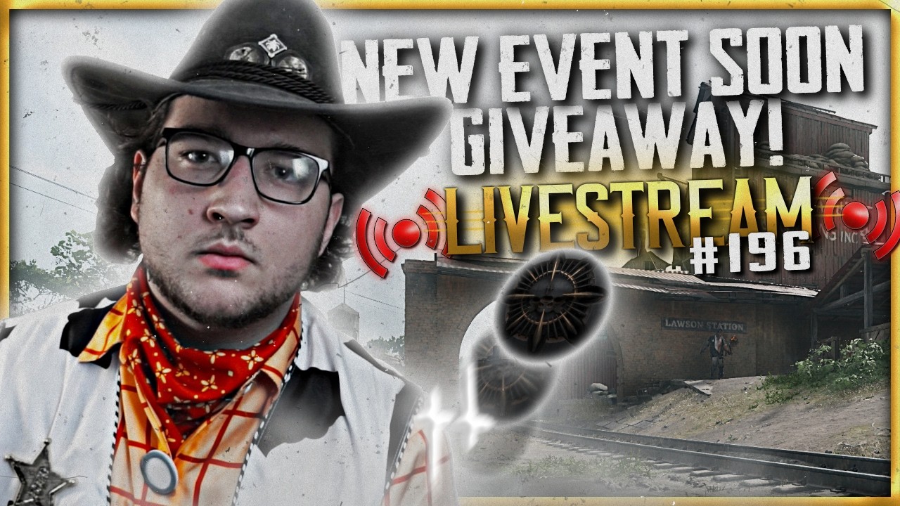GIVEAWAY🔥NEW EVENT SOON!🤠RANDOMS STREAM🤠NEW PLAYERS WELCOME✅🤠Hunt: Showdown LIVE STREAM #196🔴