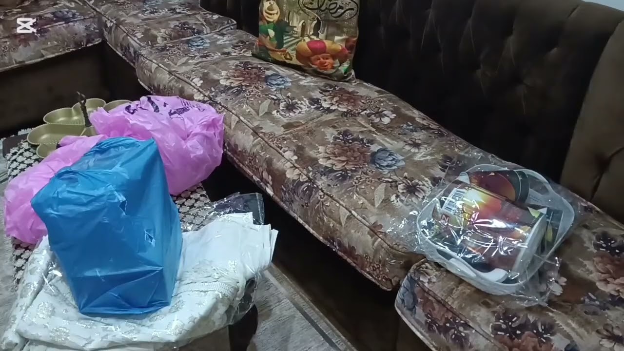 مشتريات لى شهر رمضان وتنظيف غرفة اللفنج