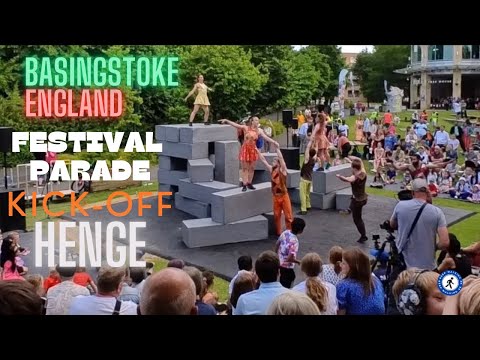HENGE - Full Performance at Basingstoke Festival Kick-Off Parade 2024 🎶 | June 21st Live Event