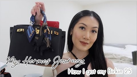 My Hermes Journey: Prespend, switching stores, what I purchased, & how I got my Birkin 25 | Mimi Le