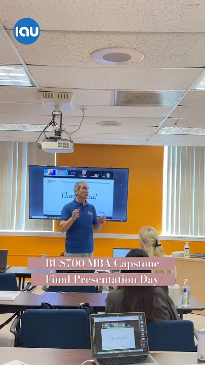 Celebrating our BUS700 MBA Capstone journey—Where strategy met leadership ✨ #IAU #college #IAULA