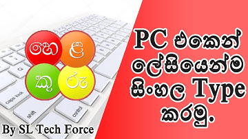 How to type Sinhala in your PC with Helakuru | Sinhala