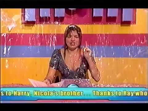 Holly Willoughby gets soaked