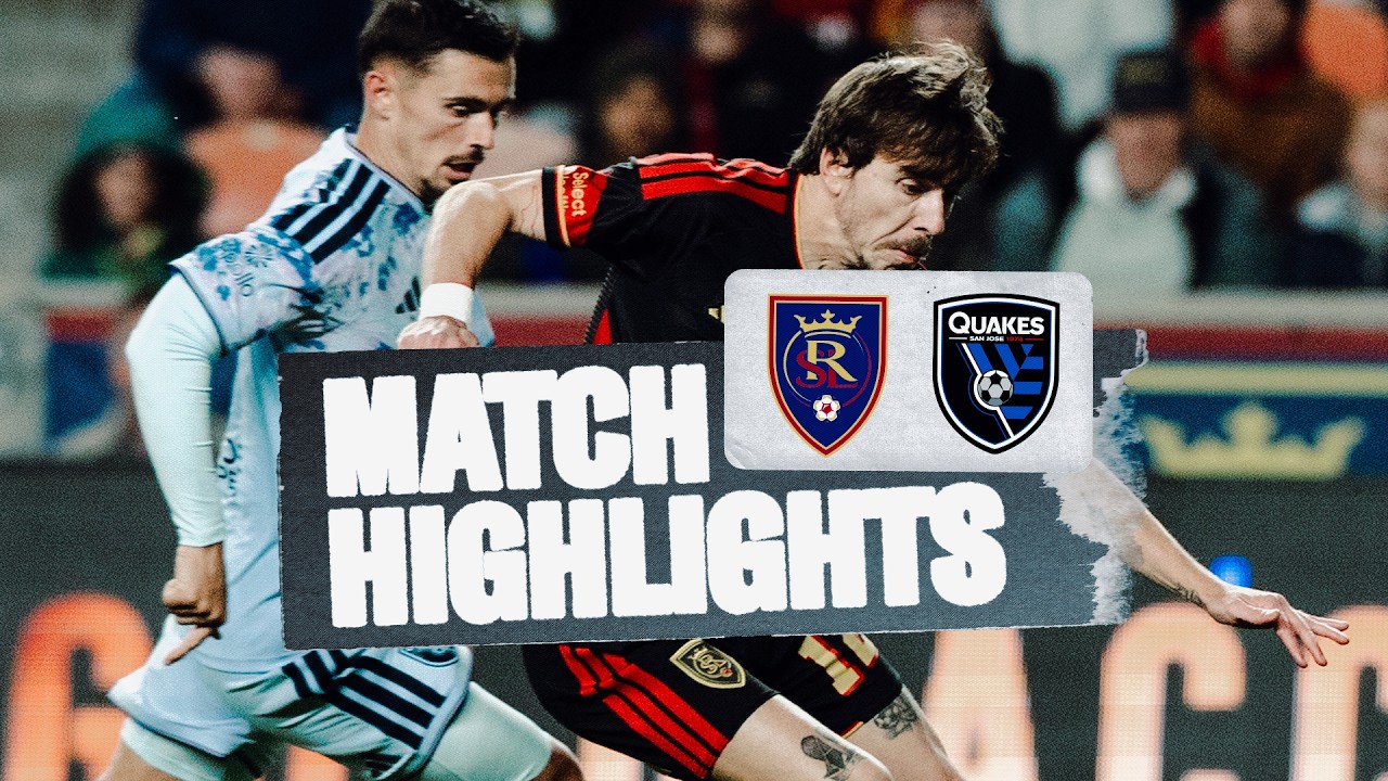 MATCH HIGHLIGHTS: Real Salt Lake vs. San Jose Earthquakes | October 14, 2026